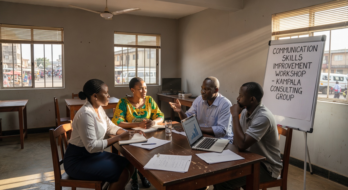 Team workshop in Kampala
